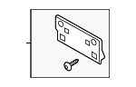BDTS50170B - Body: License Bracket for Mazda: 3 Image