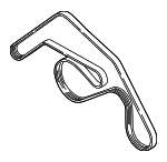 7P145933E - : Serpentine Belt for Audi: A8 Quattro Image