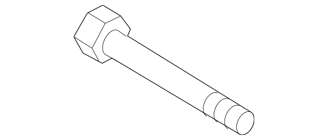 Fork Mount Bolt - Porsche (N-102-412-02)