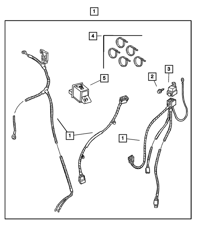 82202526 - Mopar Accessories - Component Parts: Off Road Light Installation Package for Mopar Image image