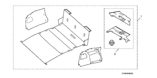 Cargo Liner for 2019 Honda Odyssey #0