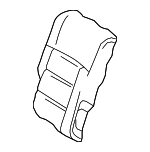 21292030337M17 - Body: Seat Back Cover for Mercedes-Benz Image