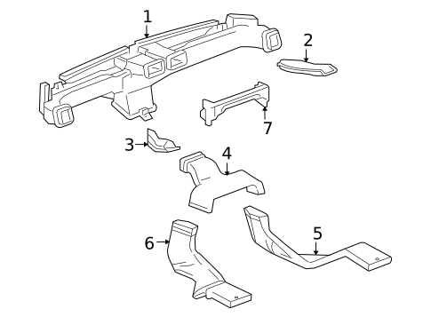 Ducts for 2007 Isuzu i-370 #0
