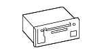 5064085AD - : Radio Control Unit for Chrysler: Town &amp; Country | Dodge: Caravan, Grand Caravan Image