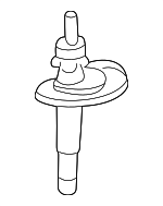 1J0413031DR - : Suspension Strut for Volkswagen: Beetle, Golf, Jetta Image
