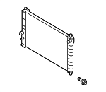 21823 - Cooling System: ACDelcoâ„¢ Radiator for Chevrolet: Aveo, Aveo5 | Pontiac: G3 Image