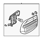 95563148711 - : Tail Lamp Assembly for Porsche: Cayenne Image