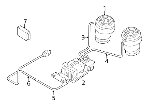 Ride Control Components for 2013 BMW X6 #0