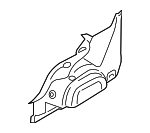 51477275284 - Body: Wheelhouse Trim for BMW: ActiveHybrid 5 Image