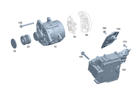 Alternator for 2026 Mercedes-Benz GLE53 AMG #0