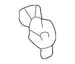 574570C010 - Body: Rear Support for Toyota: Sequoia, Tundra Image