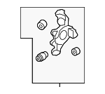 5G1Z5B758AA - Suspension: Knuckle for Ford: Five Hundred, Taurus | Mercury: Montego, Sable Image