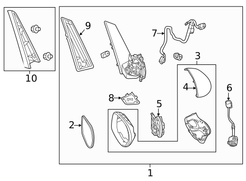 Lane Departure Warning for 2014 Honda Odyssey #2