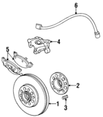 5011072AA - : Caliper Assembly for Chrysler: Prowler | Dodge: Neon Image