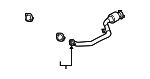 28600D2420 - Exhaust: Front Pipe for Hyundai Image