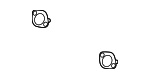 287512B650 - Exhaust: Front Pipe Gasket for Hyundai Image