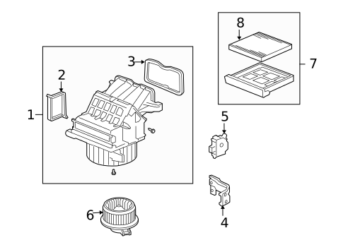 Controls for 2009 Acura RDX #2