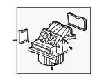 79305STKA41 - HVAC: Blower Case for Acura: RDX Image