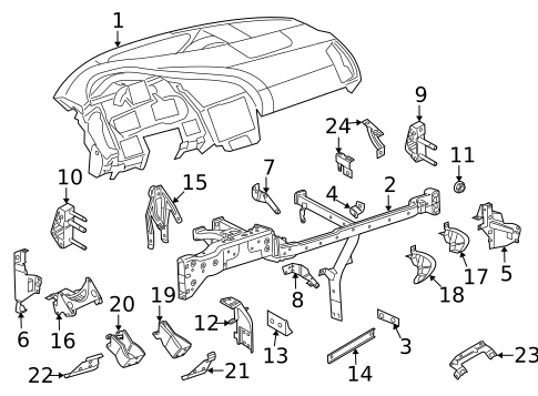 Instrument Panel for 2015 Audi R8 #0
