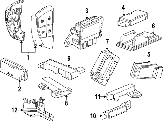 86573927 - : Transceiver for Chevrolet: Blazer EV, Equinox EV | GMC: Sierra EV Image