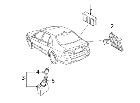 Control Modules for 2008 Saab 9-5 #0