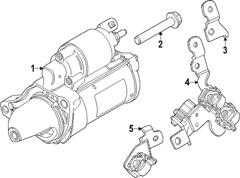 Starter for 2025 Dodge Hornet #0