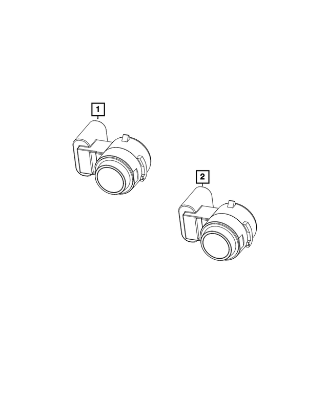 68714099AA - Electrical: Park Assist Sensor for Mopar Image