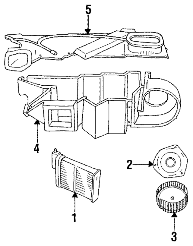3849741 - HVAC: Heater Core for Mopar Image