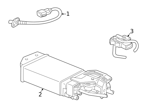 Emission Components for 2000 Toyota Corolla #0