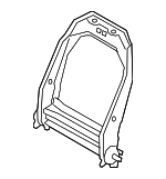 52107268885 - Body: Seat Back Frame for Mini Image
