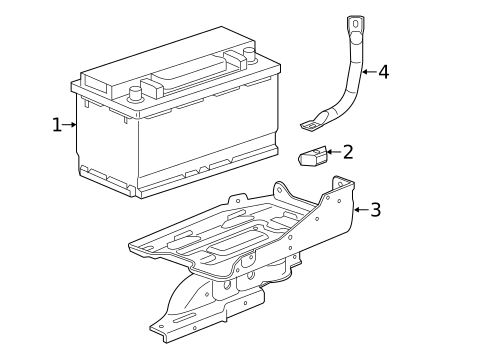 Battery for 2019 Chevrolet Silverado 1500 LD #2