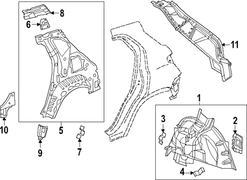 Inner Structure for 2018 Buick Envision #0