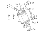 7129952131 - Belts &amp; Cooling: Inter-cooler Pipe Clamp for BMW Image