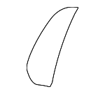 6901B057 - : Seat Back Pad for Mitsubishi: Endeavor Image