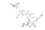 1406300221 - Side Panels: Rear Fender for Mercedes-Benz Image
