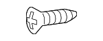 9016140020 - Body: Division Bar Screw for Toyota: Prius, Prius Plug-In, Prius V, Venza Image