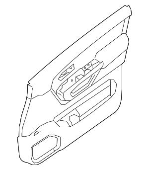 809019FU4C - : Door Trim Panel for Nissan: TITAN, TITAN XD Image