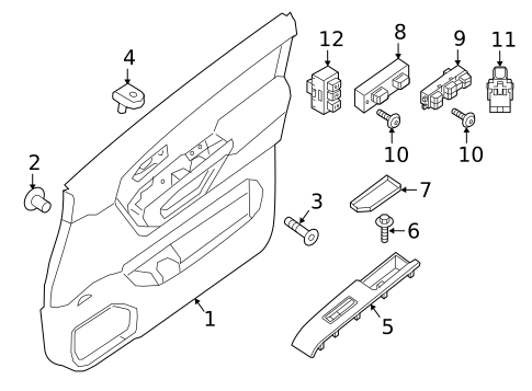 Power Seats for 2024 Nissan TITAN #1