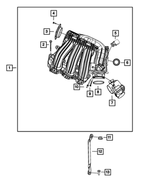 4591983AC - : Intake Manifold Plenum for Chrysler: Sebring | Dodge: Avenger Image