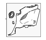 23372646 - : Lower Quarter Trim for Chevrolet: Camaro Image