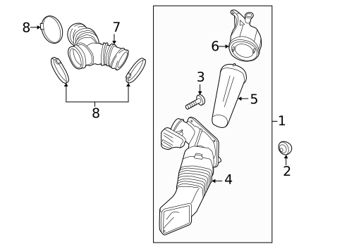 Air Intake for 2014 Porsche Cayman #0