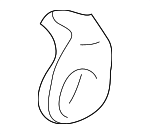 3W1Z5426448AA - Body: Bellcrank for Lincoln: Town Car Image