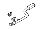 28610T4100 - : Front Muffler for Hyundai Image