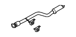 28611T4100 - : Front Muffler for Hyundai Image