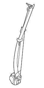 LR131914 - Electrical: Belt &amp; Retractor for Land Rover: Defender 110, Defender 90 Image