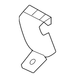 LR170373 - Electrical: Belt &amp; Retractor Bracket for Land Rover: Defender 110, Defender 130, Defender 90 Image