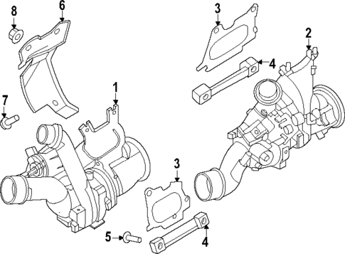 Exhaust Manifold for 2025 Genesis G90 #0