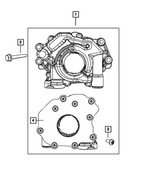 6101233 - Engine: Hex Head Bolt And Coned Washer for Mopar Image