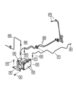 5018254AA - Service Brakes: Anti-lock Brake System Hydraulic Control Unit for Mopar Image