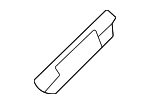 74843T43J01 - Body: Lift Gate Stopper for Honda Image